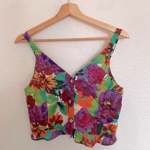 Zara Floral Tank